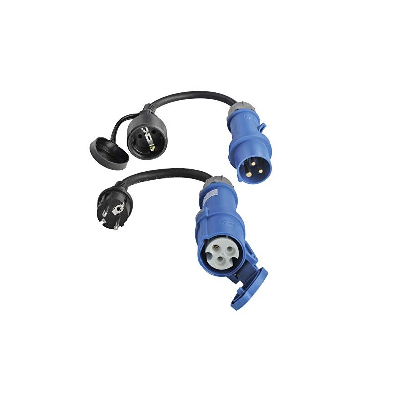 ViD® 2 x Adaptor Cable CEE 0.3 m Black 230