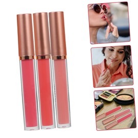 Beavorty Piece Matte Liquid Lipstick Lip Plumper Set Velvet Lip Gloss Kit for Women Hydrating Formula