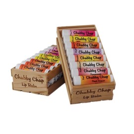 Chubby Chapstick - Bálsamo labial natural grande Jumbo de 0.5 onzas, Daiquiri de melocotón