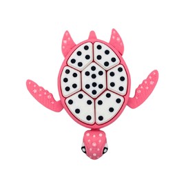 Dragon Fruit Turtle Fidget Clicker, Mechanical Keyboard Clicker Shell, Sensory & Anxiety Stress Relief, and Cute Designs