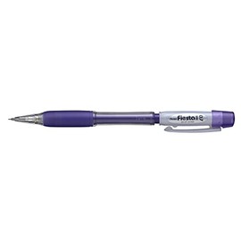 Pentel Fiesta II AX127W 0.7mm Mechanical Pencil - Purple/White (Pack of 12)