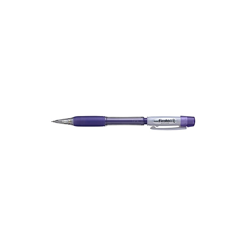 Pentel Fiesta II AX127W 0.7mm Mechanical Pencil - Purple/White (Pack
