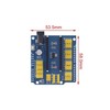MERQC Nano Shield 328P I/O Extension Board Module for Arduino