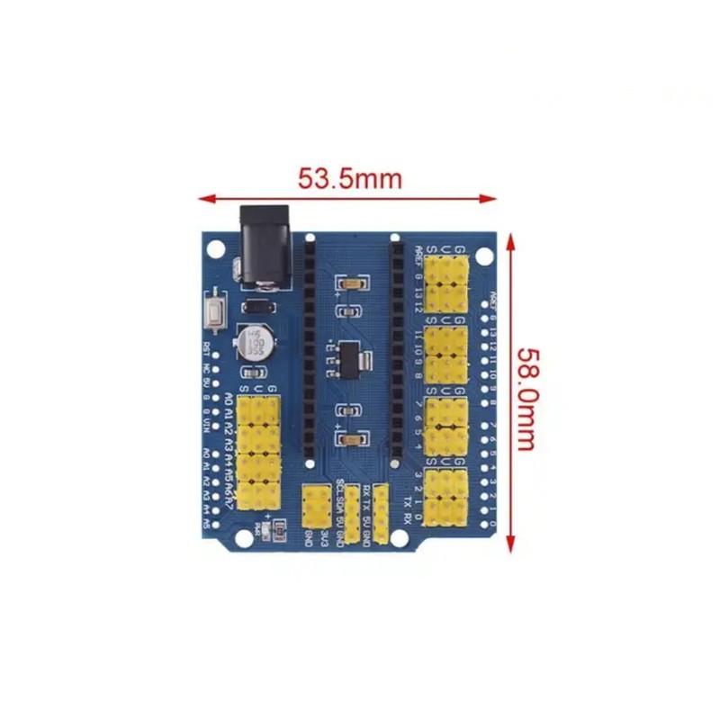MERQC Nano Shield 328P I/O Extension Board Module for Arduino