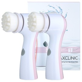 Maxclinic 맥스클리닉 클리어링 오토 스핀 브러쉬 (핑크) 2개 Max Clinic Clearing Auto Spin Brush (Pink) 2pcs