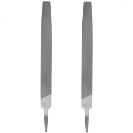 SKZIRI Axe File Sharpener Set 2PCS 8inch, Flat Metal Axe File Rectangular Cut Mill S...