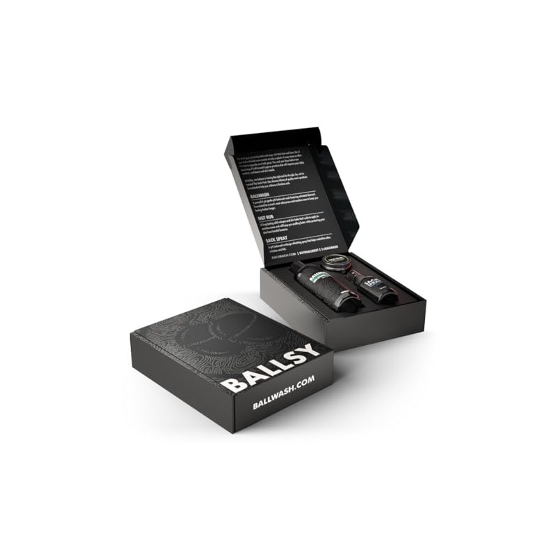 Ballsy- Paquete de Bolsa, Kit de Frescura para Hombres