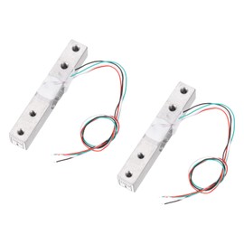 sourcing map 2PCS Digital Load Cell Weight Sensor 10KG Pressure Load Cell Weighting Sensor High Precision Miniature for DIY Portable Electronic Kitchen Scale Kit
