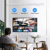 100SEASHELL Long Cord Tv Headphones for Seniors with Volume Control