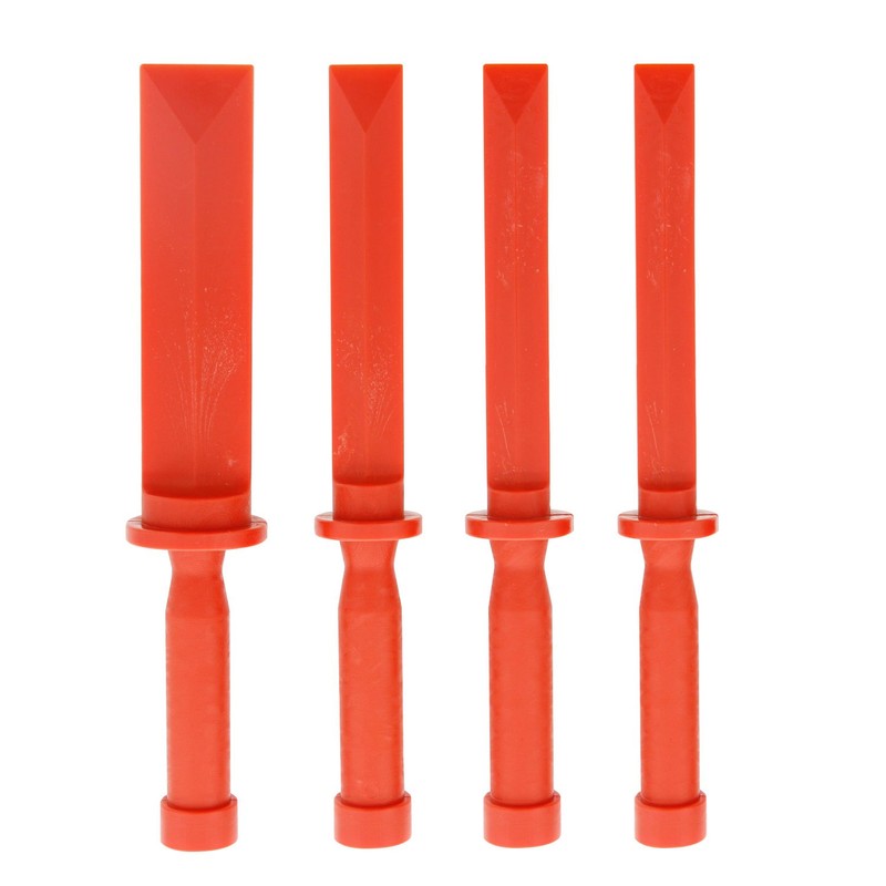 TCP Global 4 Piece Non-Marring Plastic Chisel Scraper Set -