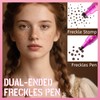 DAGEDA Liquid Freckle Pen, 2 IN 1 Mousy Brown Freckle