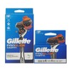 1 Progloride manual razor handle + 2 razor blades + 4 razor blades / 프로글로라이드 매뉴얼 면도기 핸들 1입+면도날 2입 + 면도날 4입