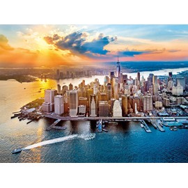 Clementoni New York 500 Piece Jigsaw Puzzle for Adults (Square Box)