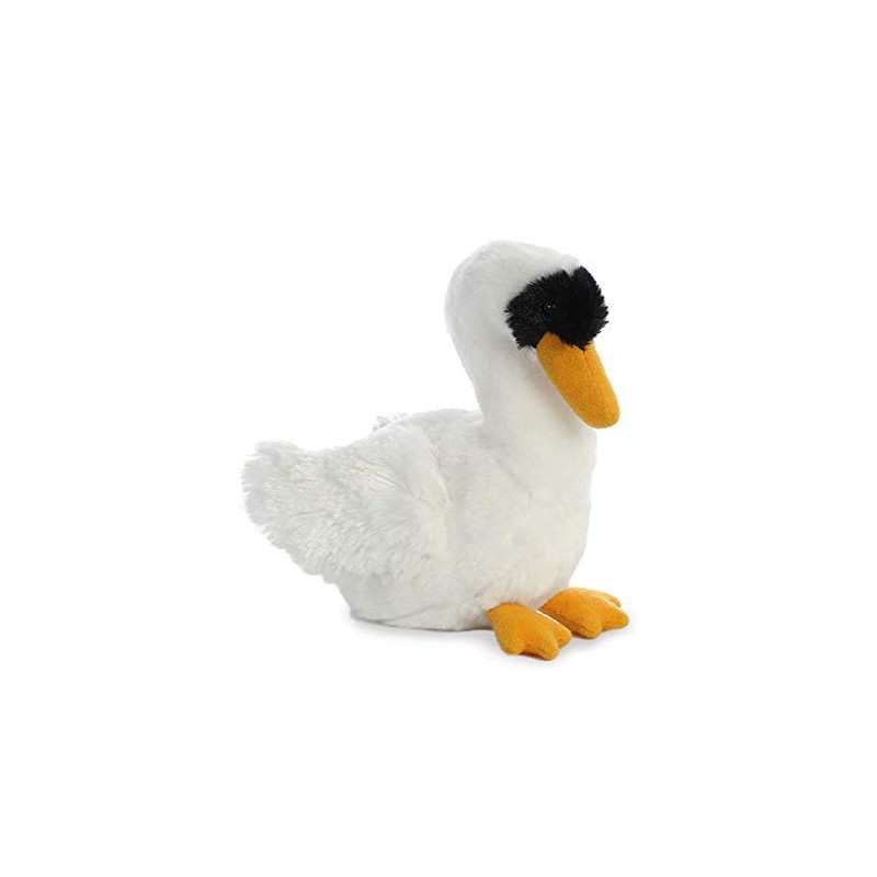 Aurora, 31751 Mini Flopsies Swan, 20 cm, Plush Litre, White