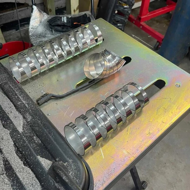15 Degree Pie Cut JDM Bend Exhaust Cutting Fixture Titanium
