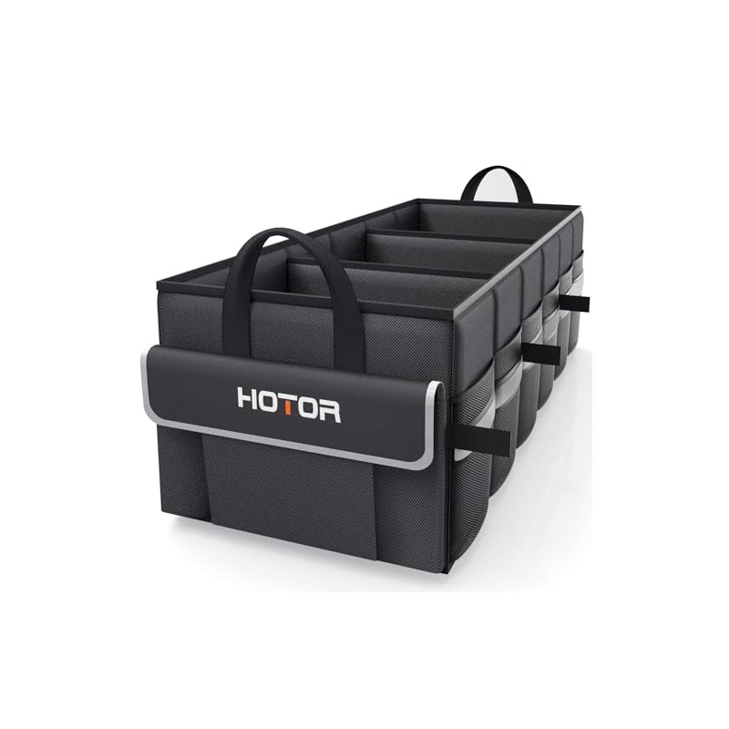 HOTOR Trunk Organizer - Car Organizer with 5 Pockets, Trunk