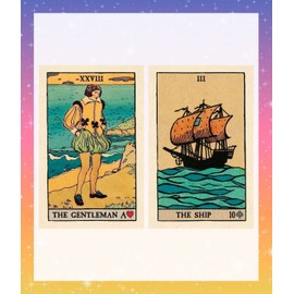 Pixies Astounding Lenormand Cards, 36 Cards, Tarot Cards, Japanese Instruction Manual Included (English Language Not Guaranteed)