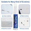 223 Caviar Car Touch-Up Paint for Lexus LS500 LX600, 2-in-1
