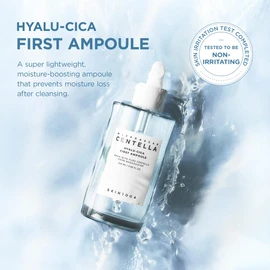 SKIN1004 Hyalu-Cica First Ampoule, Deer + Hyaluronic Acid Blend, Booster Korean Cosmetics, Moisturizing, Sensitive Skin (1.7 fl oz (50 ml)