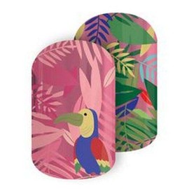 Jamberry Toucan Dream Nail Wrap 0316 32A6 (Full Sheet)