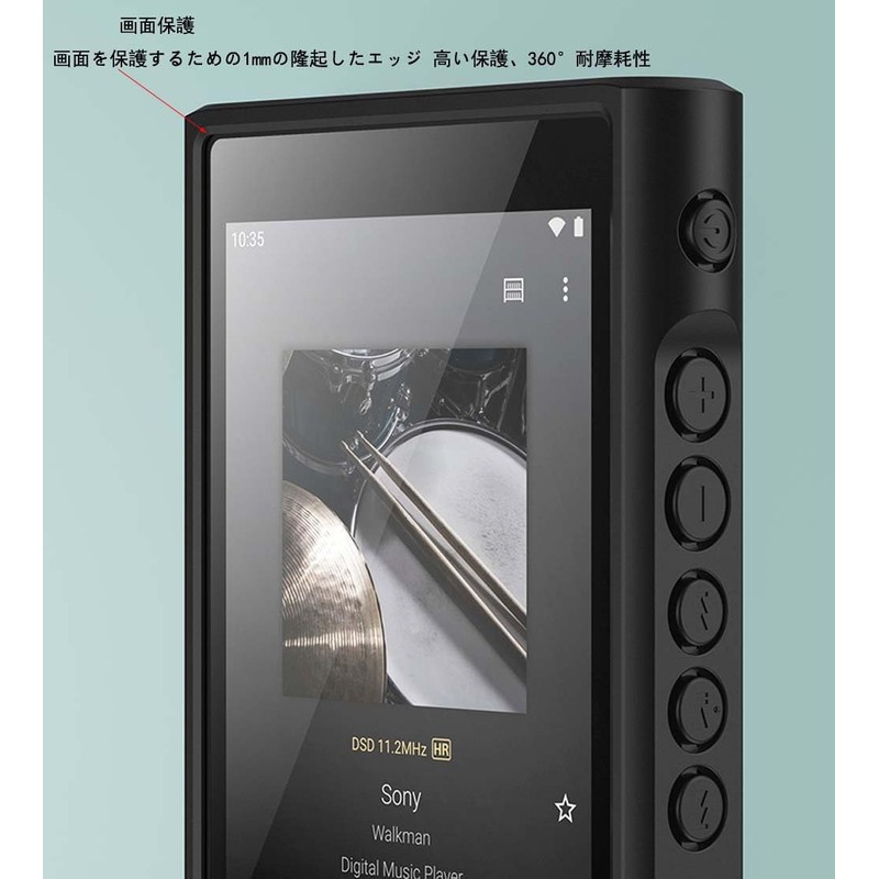 Compatible with BENX Sony Walkman NW-WM1AM2 WM1AM2 NW-WM1ZM2 WM1ZM2 Flexible