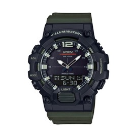 Casio Men's HDC-700-3AVCF Classic Analog-Digital Display Quartz Green Watch