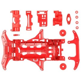 Tamiya 94677 Enhanced VS Chassis (Red) (Mini 4WD Limited Series)