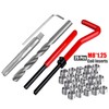 Yakamoz 30Pcs M8 Thread Repair Kit Metric M8 x 1.25