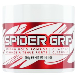 Style Factor Spider Grip Strong Hold Pomade for Men and Women – Castor Oil for High Shine and Long-Lasting Control for Braids, Locs, Twists and Retwists 10.1 oz