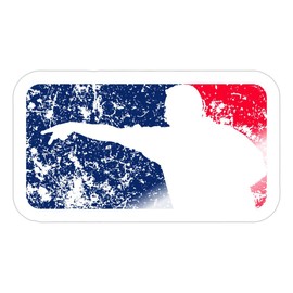 Spreadshirt Darts Fan Stand Up If You Love The Darts Logo Retro Sticker, 10 x 10 cm, Glossy White