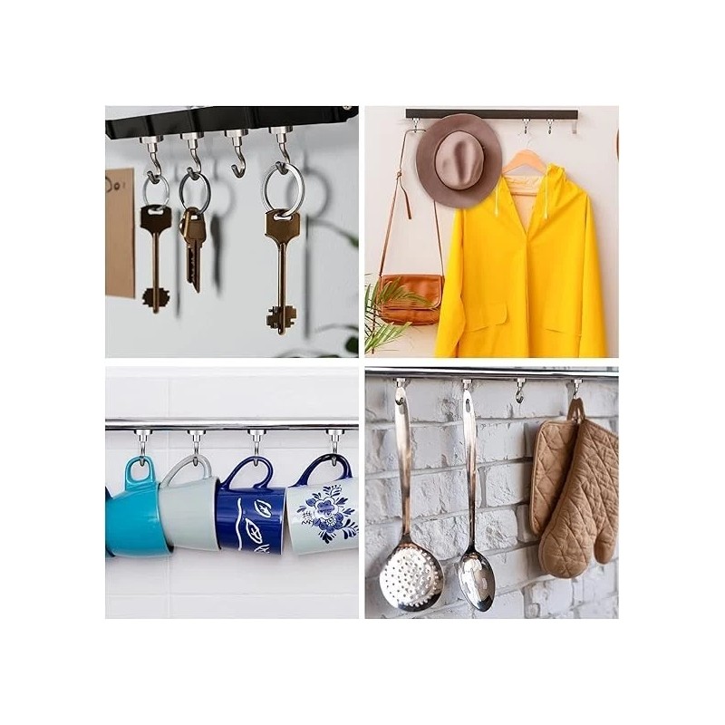 Grtard NEW 20 Pack Magnetic Hooks Heavy Duty 25Lbs Strong