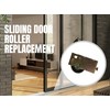 G.A.S Hardware Sliding Door Roller Assembly Replacement for Patio Glass