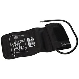 Gima 32922 Spare bracelet, Adults Extra Large 22 cm to 3 cm, Black