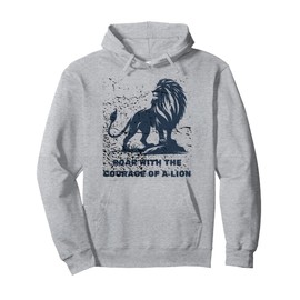 Alpha Herren Damen Kinder Löwenliebhaber Silhouette Tier König Brüllen Pullover Hoodie
