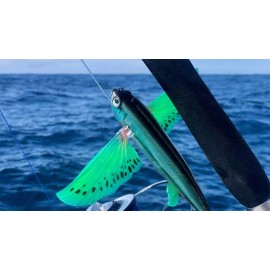 Nomad Design Slipstream Flying Fish Trolling Lure | Pick Size & Color - Flying Fish 140 - 5-1/2", Phantom(PHT)