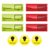 BIKE-label Energy Saving Sticker Sign for Light from Electrical Appliances