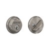 SCHLAGE B60N619 Deadbolt with Standard Trim Keyed 1 Side, Highest