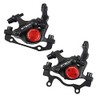 CNC Hydraulic Disc Brakes Setï¼Mountain bike Hydraulic Disc Brake Set Front and Rear Line Pulling Hydraulic Disc Brake Caliper set.