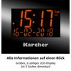 Karcher DAB 2420 - Stereo-Radiowecker DAB+ (DAB plus/UKW, Wecker mit