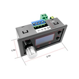Stepper Motor Driver Controller Integrated Board Forward/Reverse Pulse Speed Angle Control Module PLC Serial Communication, DC 5~30V/4A Universal Fits for NEMA 17 23 Motor