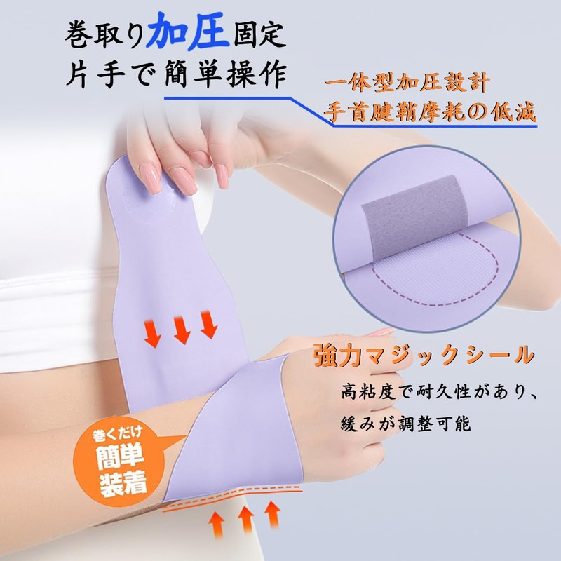 Wrist Supporter [Ultra Thin / Ultra Lightweight] Tendon Sheath Joint