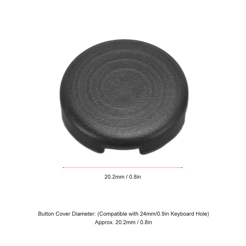 12pcs Arcade Button Cover Replace Mechanical Push Button Cover for