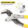 TOPLINE 4-piece Tongue and Groove Joint Pliers Set with Dipped
