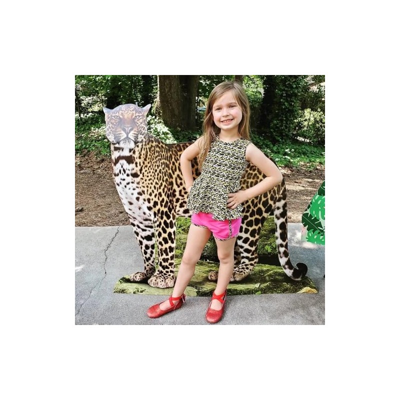 Fun Express Rainforest Leopard Stand UP - Party Decor -
