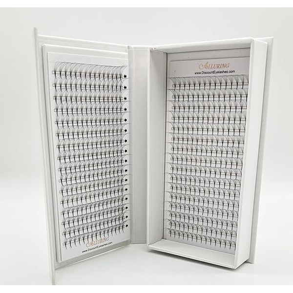 Alluring 8D Premade Lash Fans 0.03mm C & D Curl,