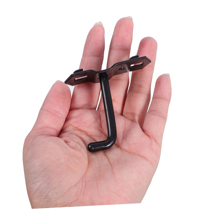 STOBAZA 10Pcs Heavy Duty Wall Shelf Hooks Pegboard Hook Brackets
