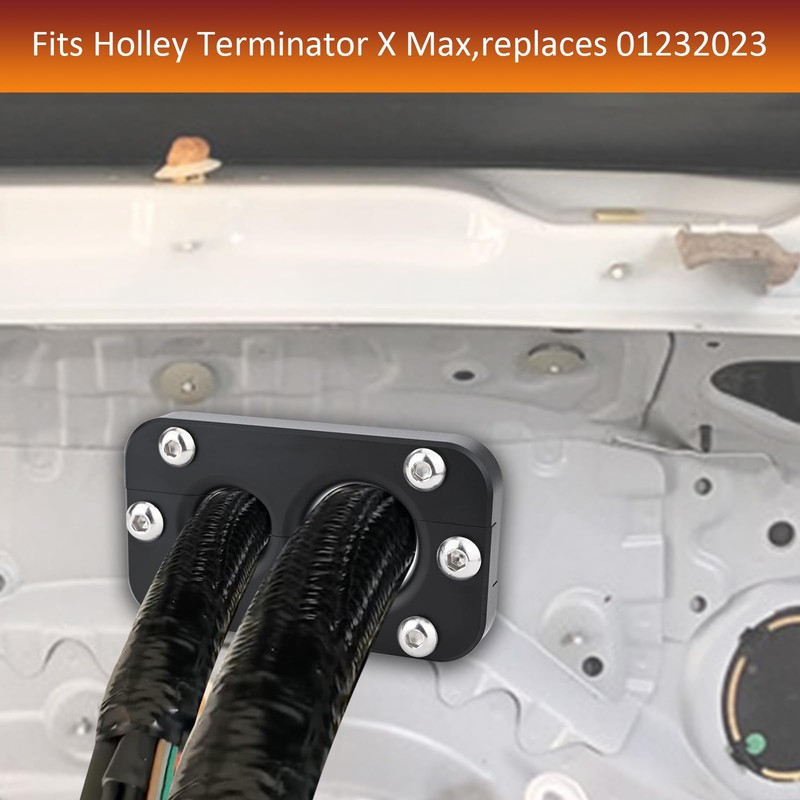 01232023 for Holley Terminator X Max Aluminium Firewall Bulkhead Harness,