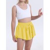 Flowy Shorts for Teen Girls Athletic Running Biker Shorts Youth