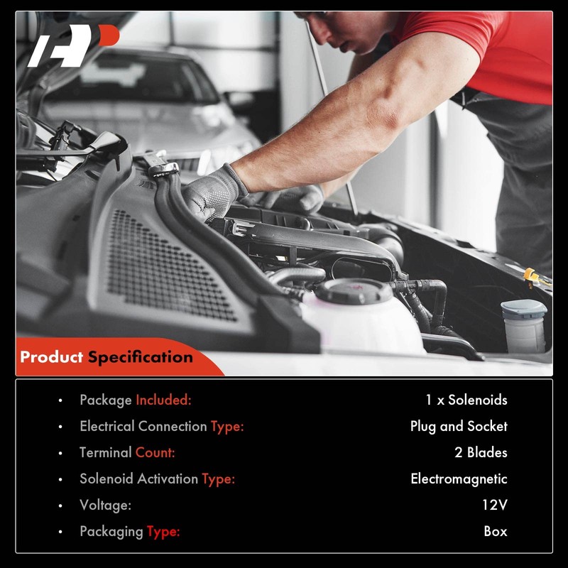 A-Premium Solenoide de sincronización de válvula variable trasera compatible con