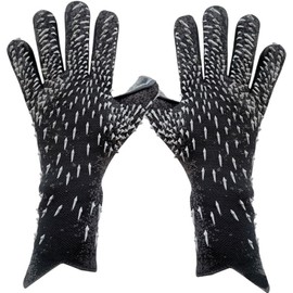 Aaivnmd Goalkeeper Gloves Children, Boys Training Gloves, Double Protection, Strong Grip and Non-Slip
